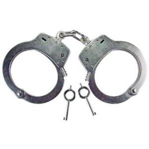 Smith & Wesson Nickel Model 100 Handcuffs: Sports ...