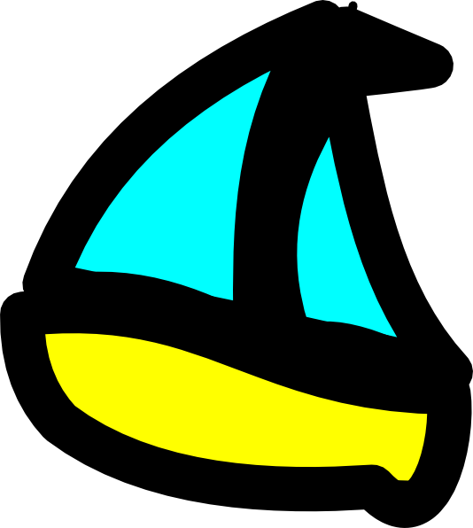 Cartoon Boat Clip Art - vector clip art online ...