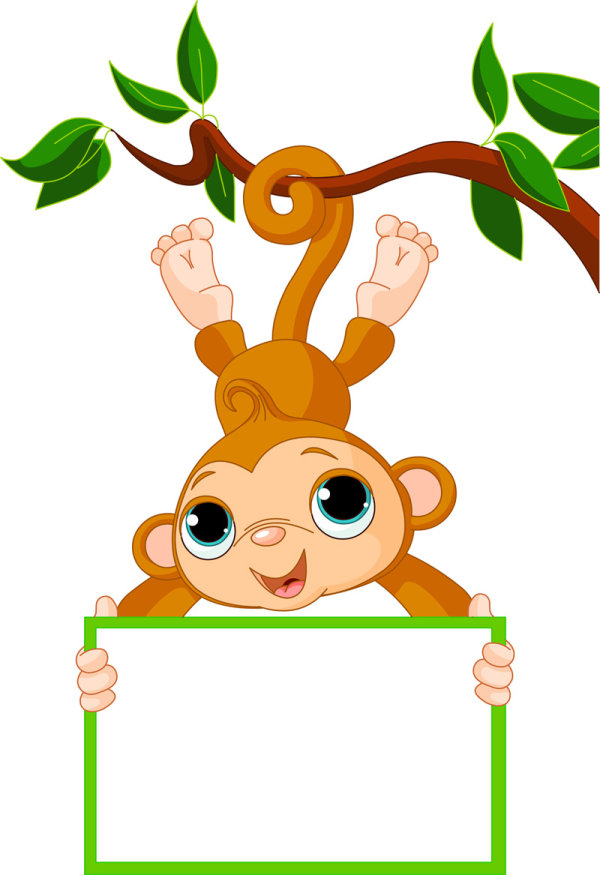 Cartoon Girl Monkey - ClipArt Best