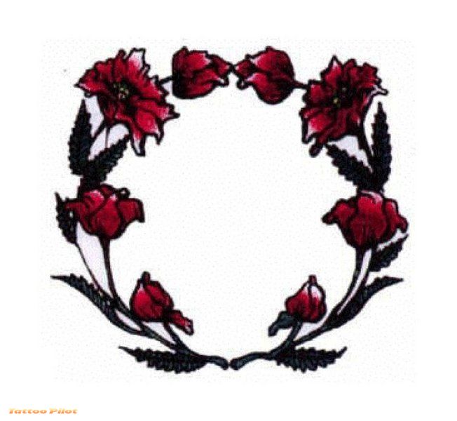 esaphbursio: rose tattoos designs