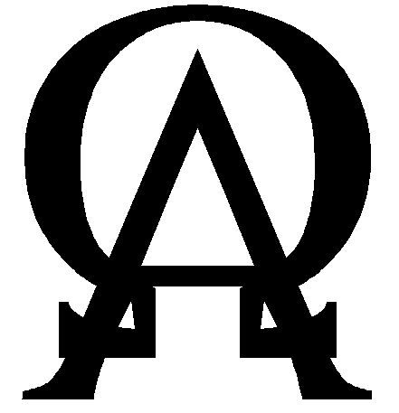 Alpha Omega Die Cut Vinyl Decal Sticker, Religious Decals ...