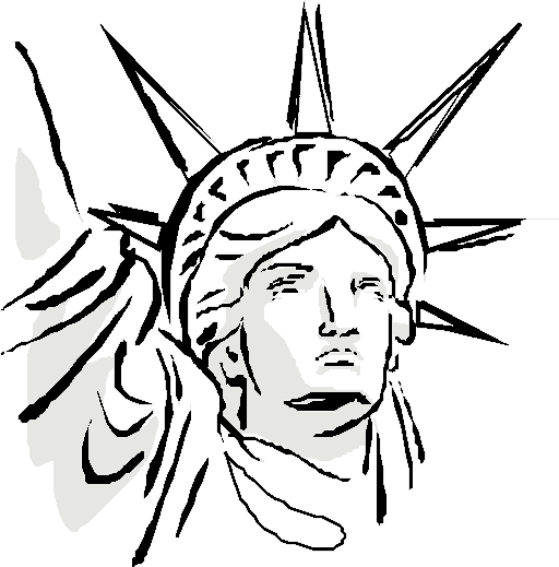 Statue Of Liberty Drawing - ClipArt Best