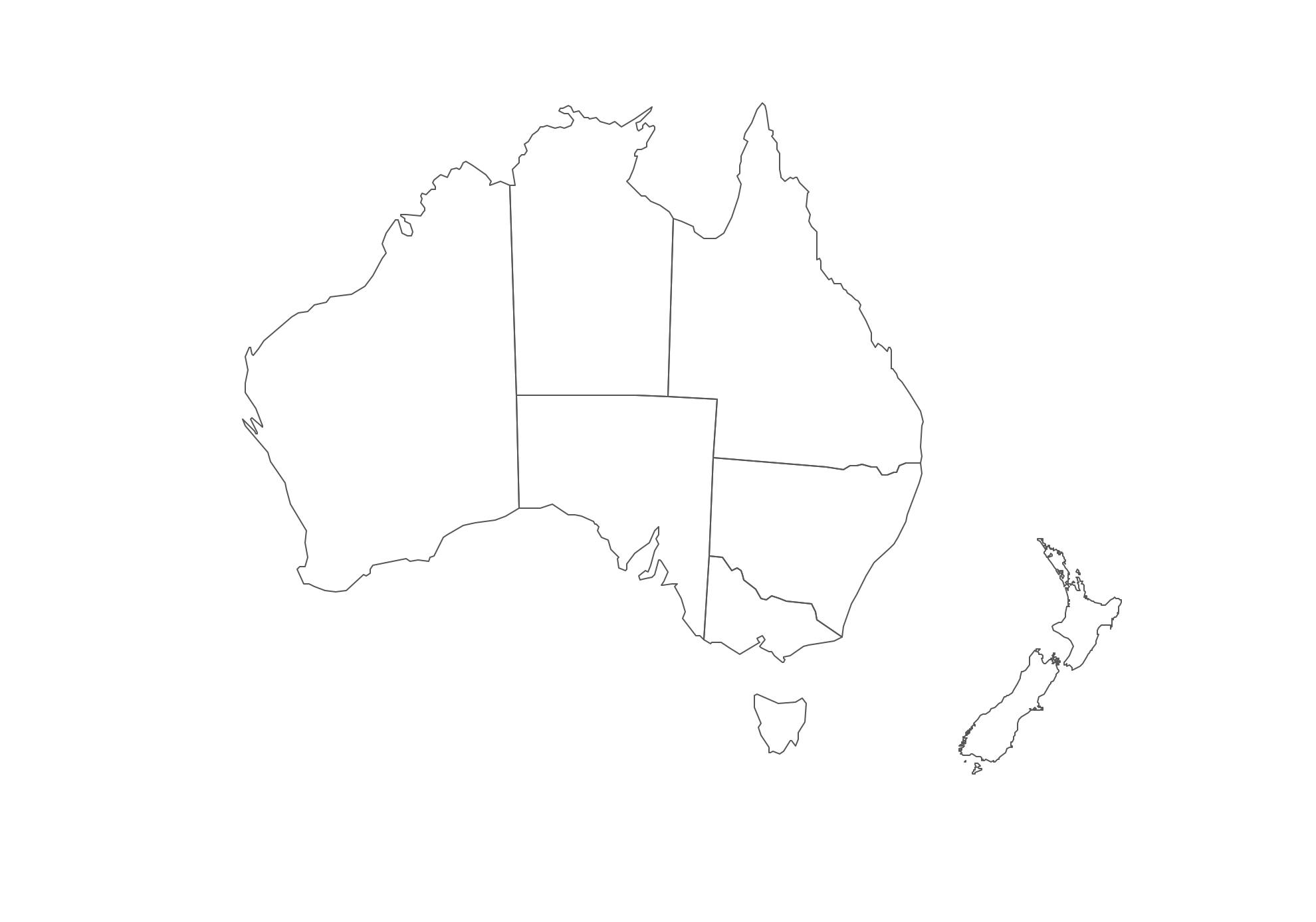 Geo Map - Australia - New South Wales