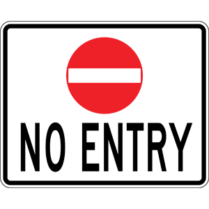 No Entry Symbol - ClipArt Best