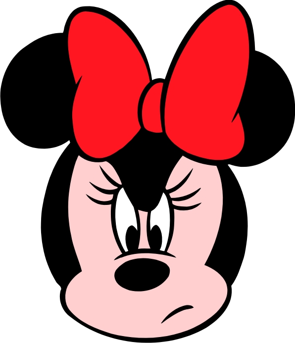 Disney Cartoon Minnie Mouse Angry Face Pictures Disney