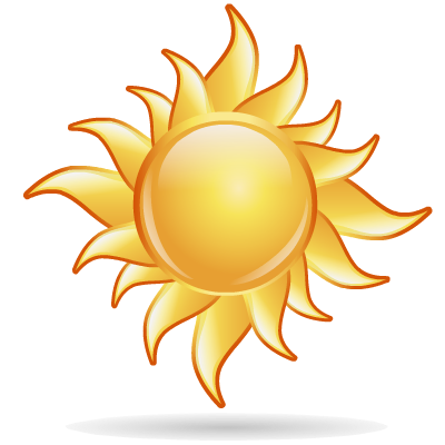 Sun Icon, PNG ClipArt Image