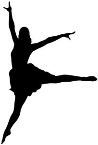 Dancer Silhouette, action, aerobics, art, artist, ballerina, ballet, beautiful, beauty, body, dance, dancer, elegance, energy, exercise, fashion, female, fitness, fly, girl, grace, gymnastic, human, jump, leap, male, model, motion, movement, one, performan