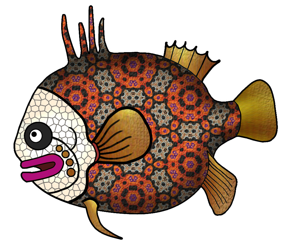 1,229 views ArtbyJean - Paper Crafts: TROPICAL FISH - CRAFTY CLIP ART: Set A ...