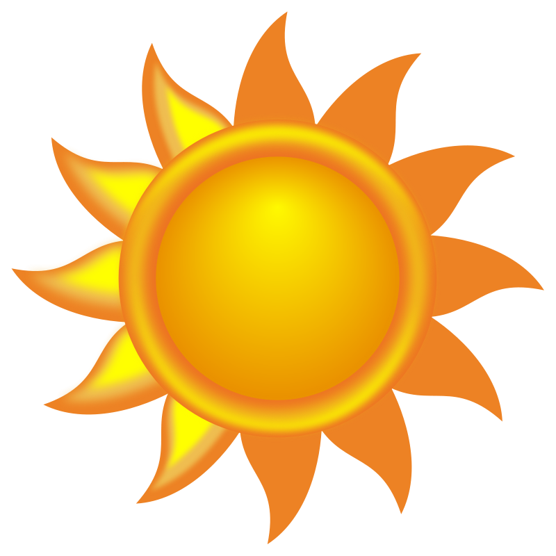 clipart pictures of the sun - photo #7