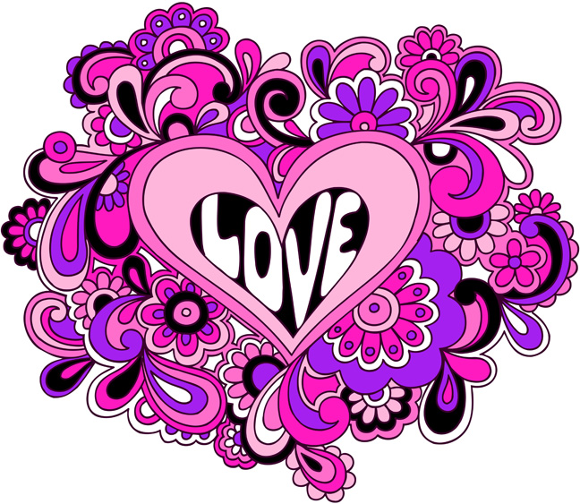 pink love heart clipart | My image Sense