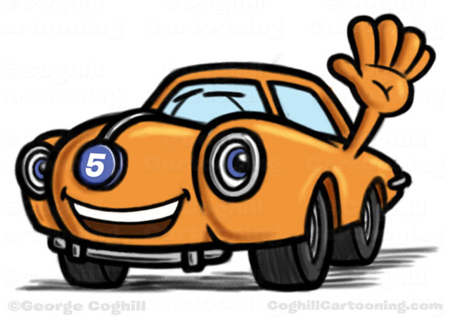 Car/Automobile Cartoon Character - Fast 5 Xpress • Coghill ...