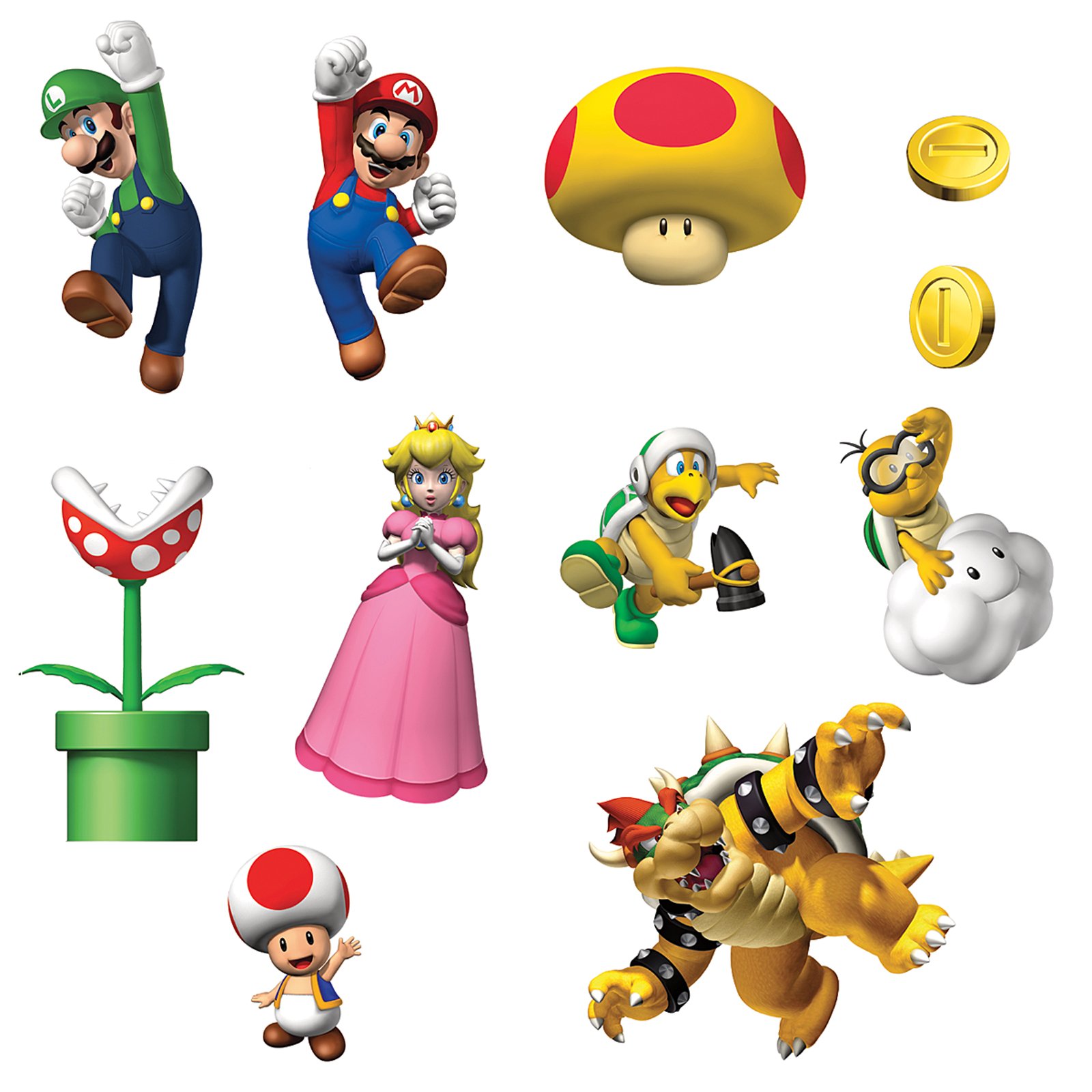 Super Mario Stickers - ClipArt Best