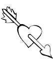Heart-and-Arrow-Coloring-Page- ...