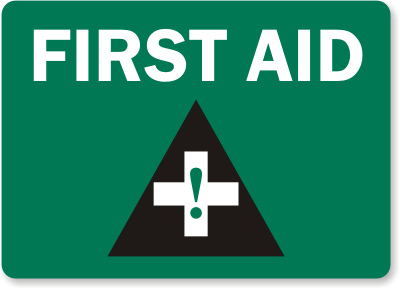 Free First Aid Signs and Labels