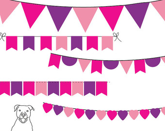 bunting clipart