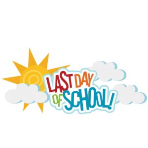 Clipart last day of school