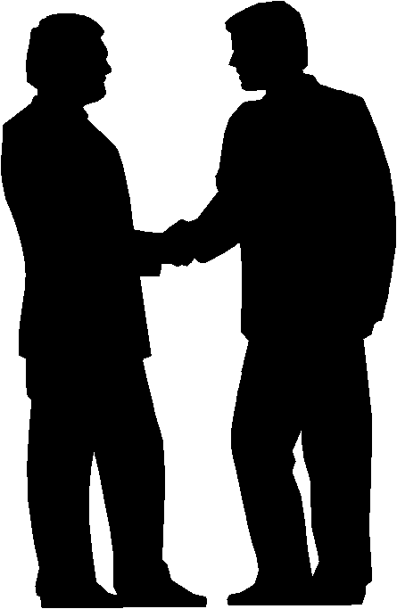 Shaking hands clipart free