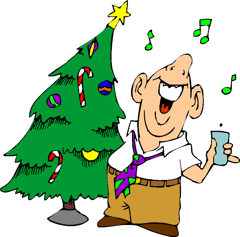 Christmas party clipart