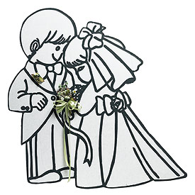 Bride Groom Cartoon Favors - from $0.55 - HotRef.com