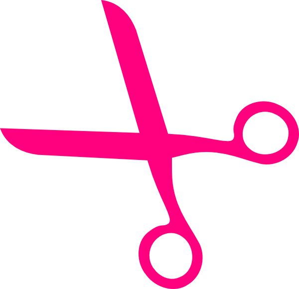 Hair Stylist Scissors Clipart