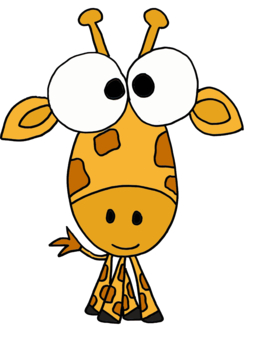 Funny giraffe clipart - ClipartFox