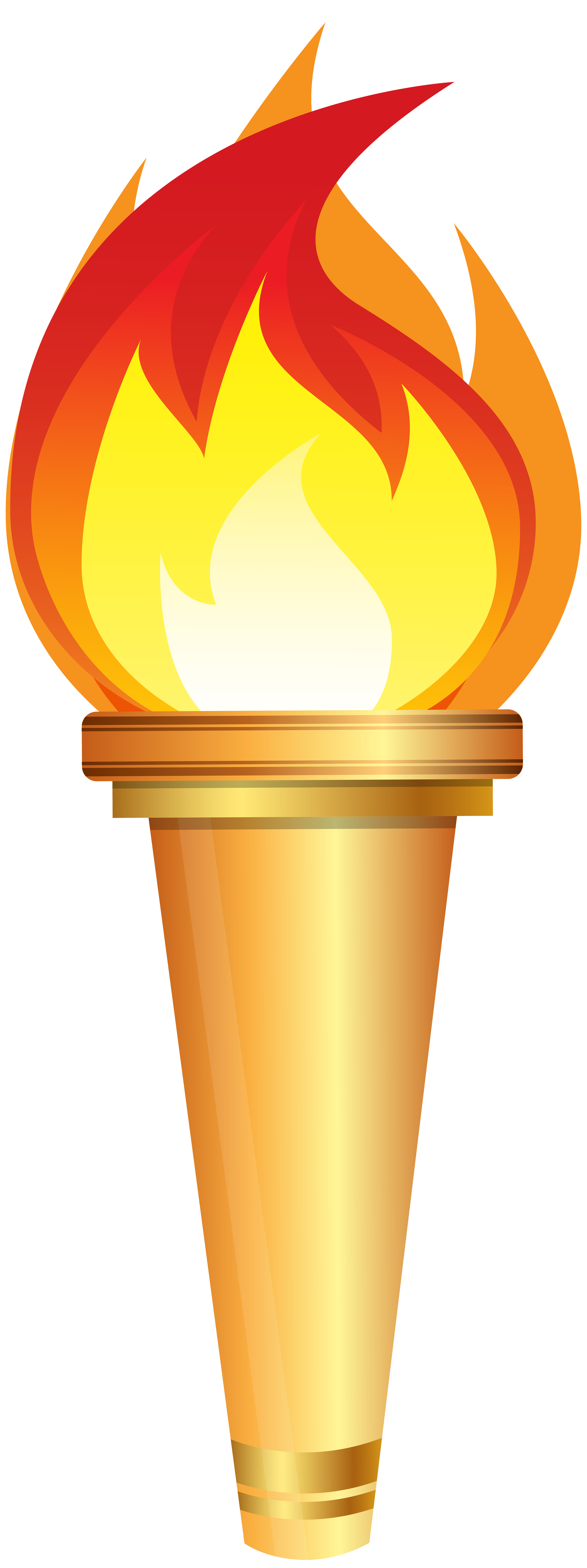 Olympic Torch PNG Clip Art Image