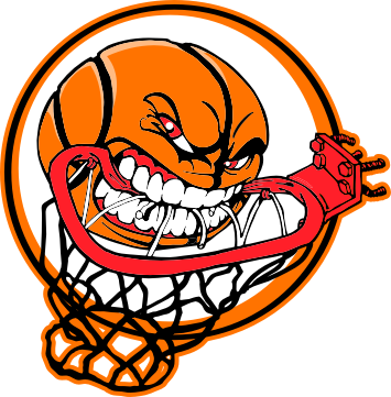 Basketball hoop clipart logo