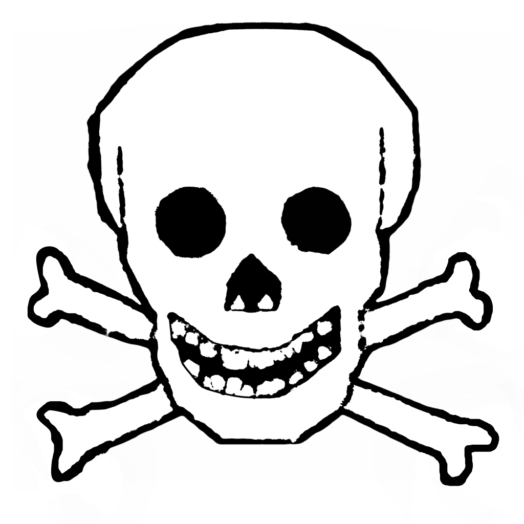 Skull Line Drawing Clipart Best