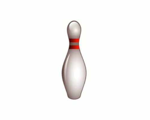 Cartoon Bowling Pins