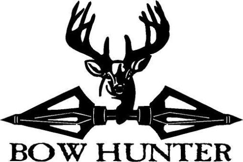 Bow Hunter Wall Decal.jpg - Custom Wall Graphics