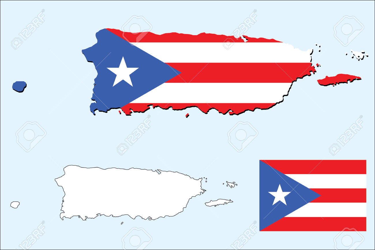 free clipart map of puerto rico - photo #8