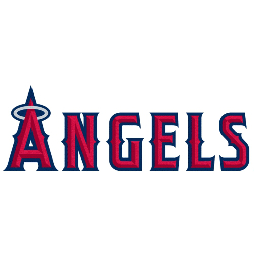 Los Angeles Angels of Anaheim Script Logo Iron On Sticker (Heat ...
