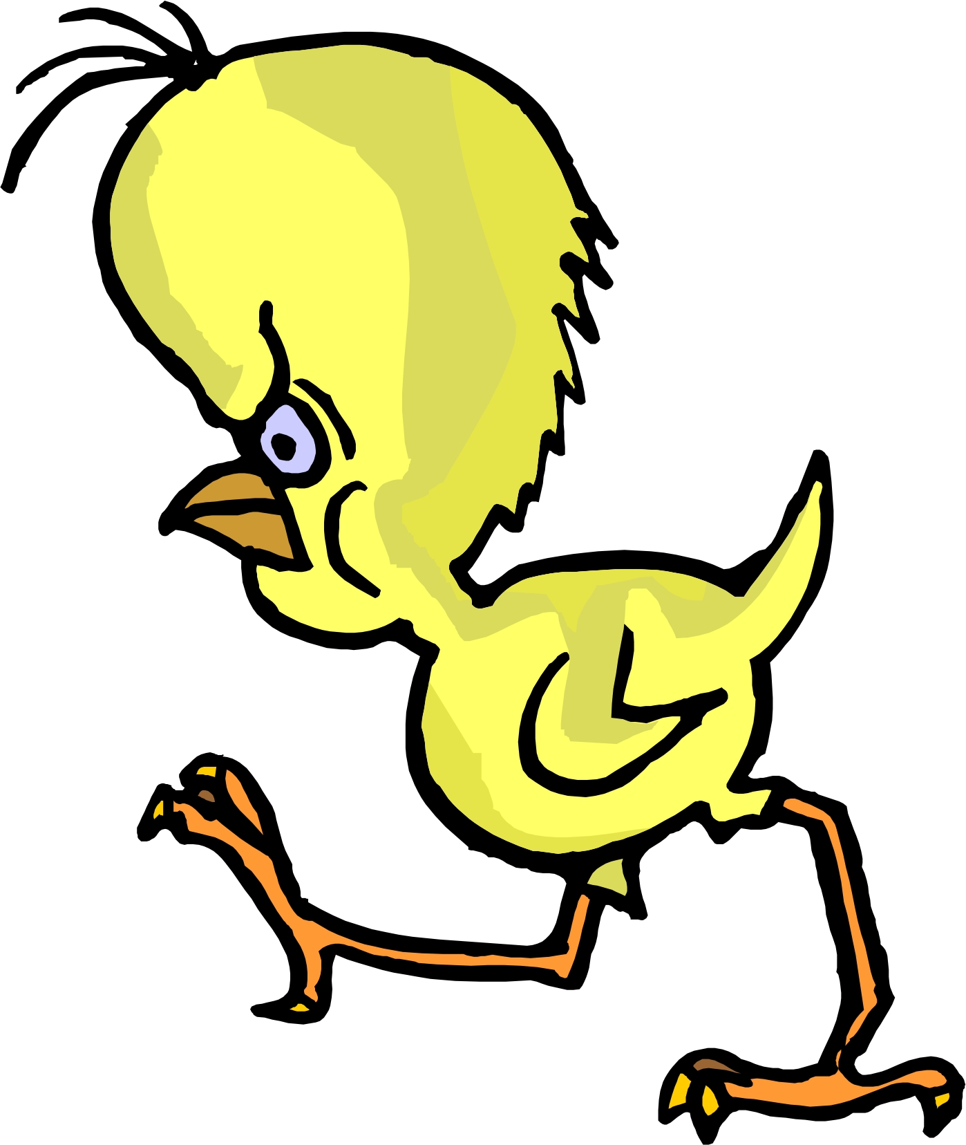 clip art cartoon chicken - photo #45