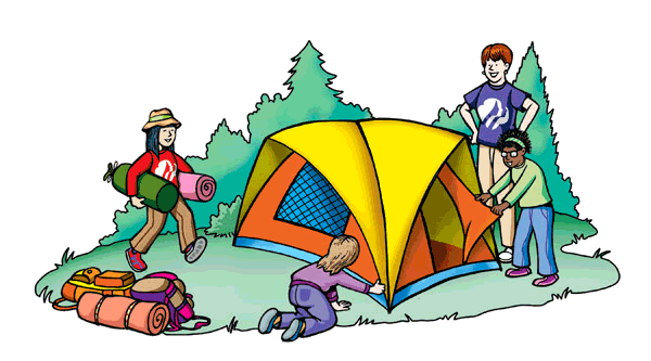 free family camping clipart - photo #5