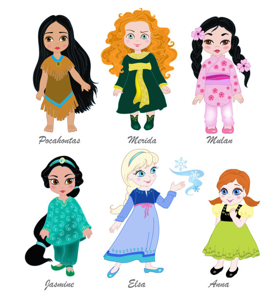 free baby princess clip art - photo #7