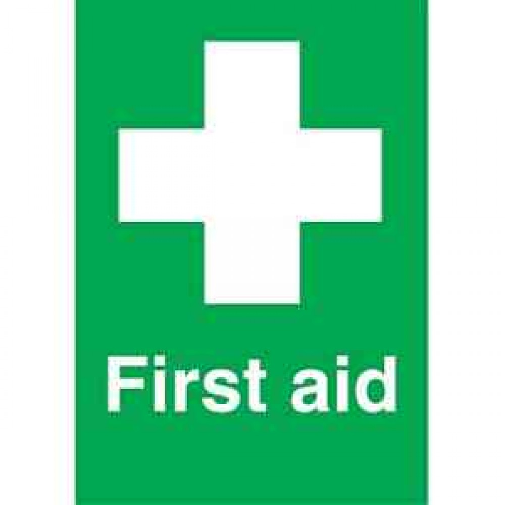 Code L965: First Aid Symbol Sign
