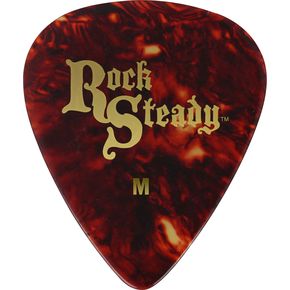 Rock Steady Celluloid Guitar Picks: Tortoise Shell Style - 1 Dozen ...