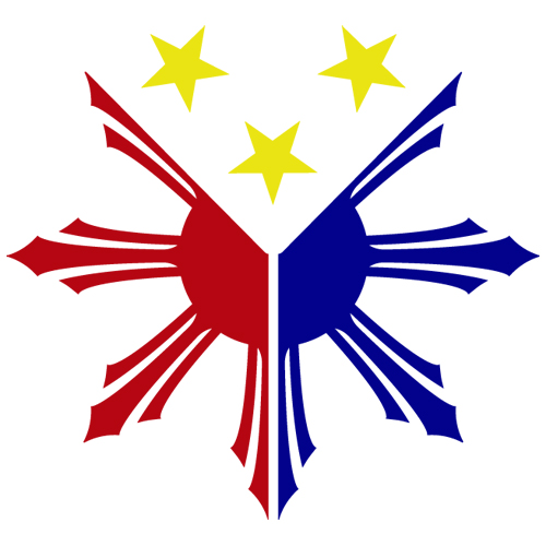 Philippines Flag Logo Sun Star Pinoy Pinay Custom Vinyl Decal ...