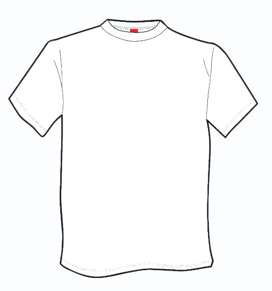 T Shirt Outline | Jos Gandos Coloring Pages For Kids