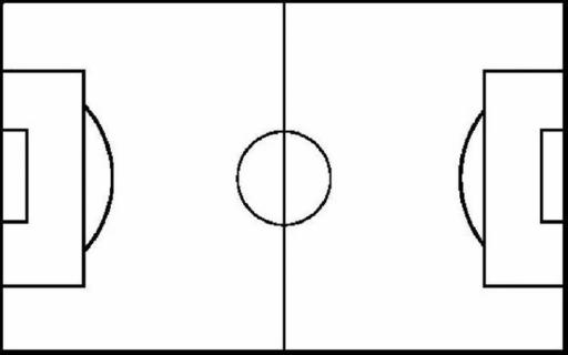 Blank Soccer Field Diagram Clipart - Free to use Clip Art Resource