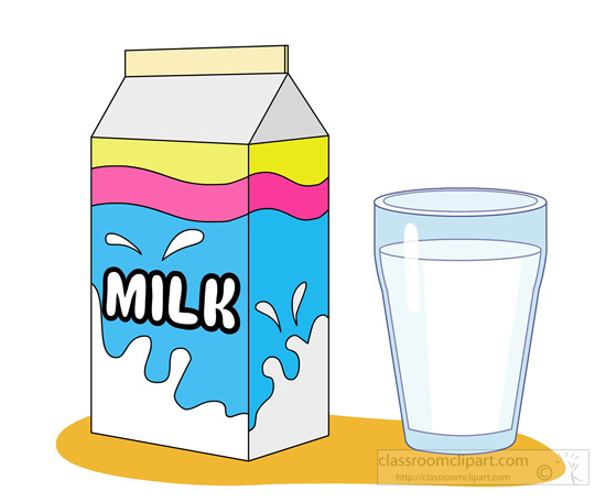 cup of milk clipart - photo #5