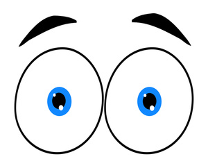 Eyes Looking Clipart