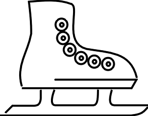 Ice Skate Clip Art - Tumundografico