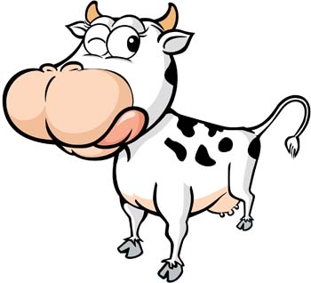 Cow Vector Clipart