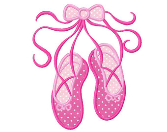 Ballet Shoes Clipart