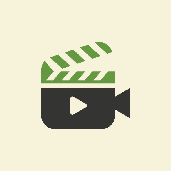 Movie Camera Logo - Bevouliin