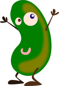 Green Bean Clip Art - vector clip art online, royalty ...