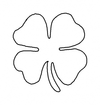 Shamrock Symbol Of Ireland coloring page | Super Coloring