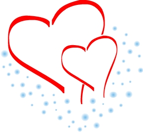 Two Hearts / Valentines Clip Art | BlogExplore Food & Recipes
