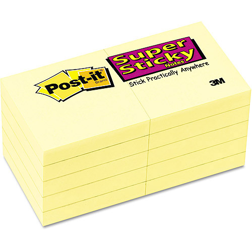 Post-it Notes Super Sticky Pads - Walmart.